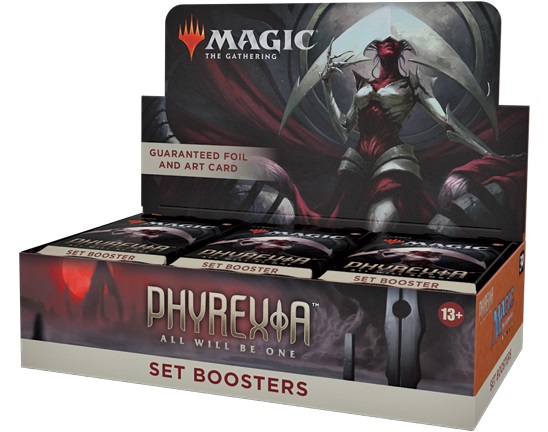 Magic: The Gathering Phyrexia: All Will Be One Set Booster Box - 30 Bustine (360 Carte) in Versione Inglese