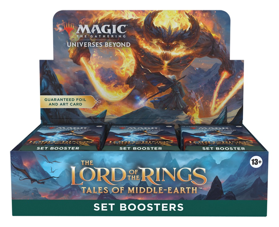 Wizards of The Coast Magic: The Gathering The Lord of the Rings: Tales of Middle-earth Set Booster Box - 30 Bustine (360 Carte) - Versione Inglese