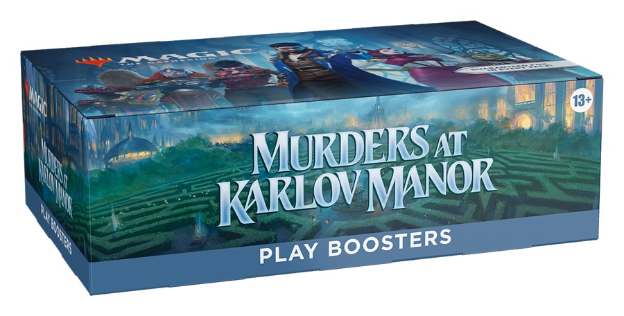 Wizards of The Coast Magic: The Gathering Murders at Karlov Manor - Espansione del gioco di carte, Play Booster Display da 36 Buste in Inglese