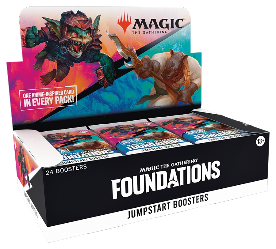 Wizards of The Coast Magic: the Gathering Foundations - Jumpstart Booster Display da 24 Buste (Inglese)