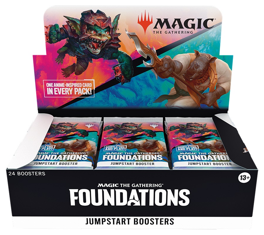 Wizards of The Coast Magic: the Gathering Foundations - Jumpstart Booster Display da 24 Buste (Inglese)