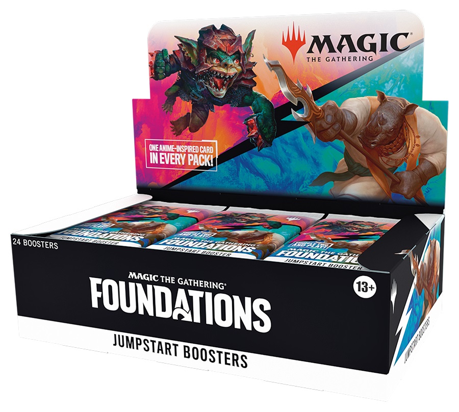 Wizards of The Coast Magic: the Gathering Foundations - Jumpstart Booster Display da 24 Buste (Inglese)