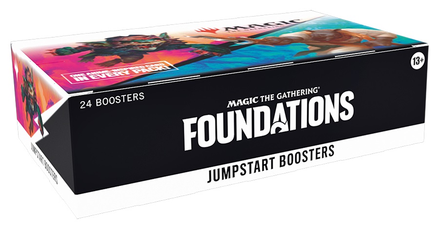 Wizards of The Coast Magic: the Gathering Foundations - Jumpstart Booster Display da 24 Buste (Inglese)