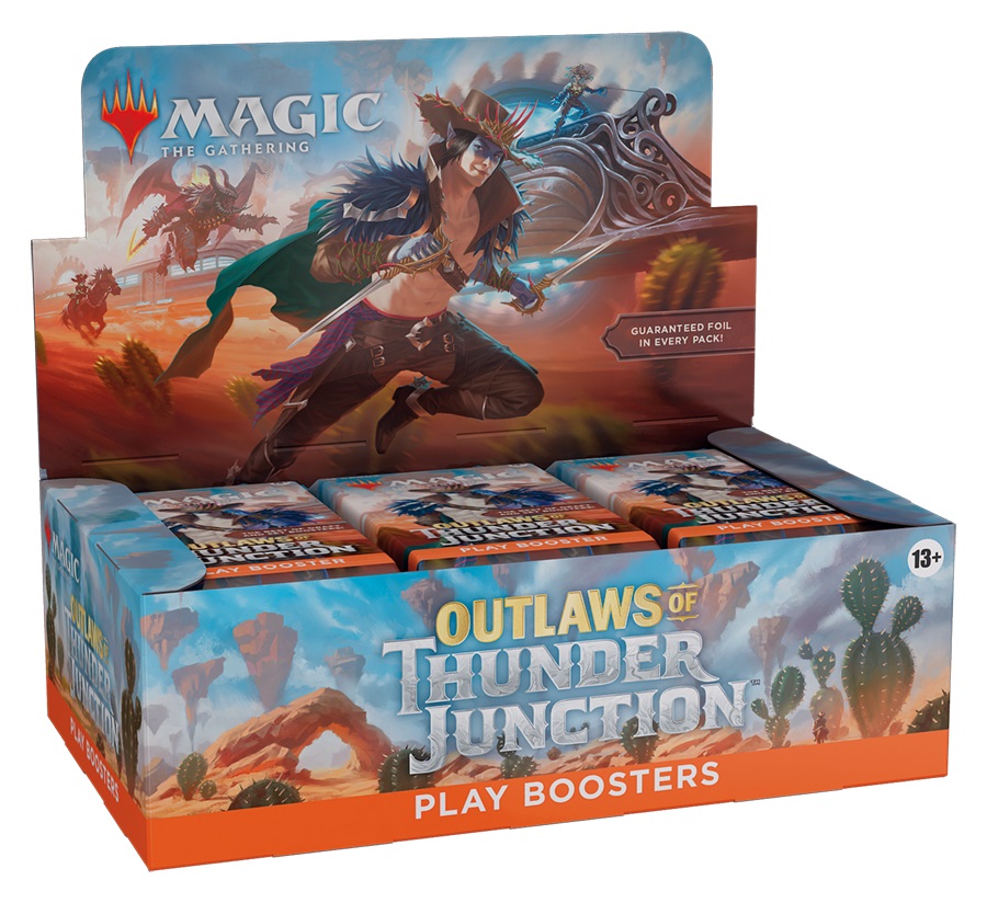 Wizards of The Coast Magic: The Gathering Outlaws of Thunder Junction - Play Booster Display da 36 Buste (Inglese)