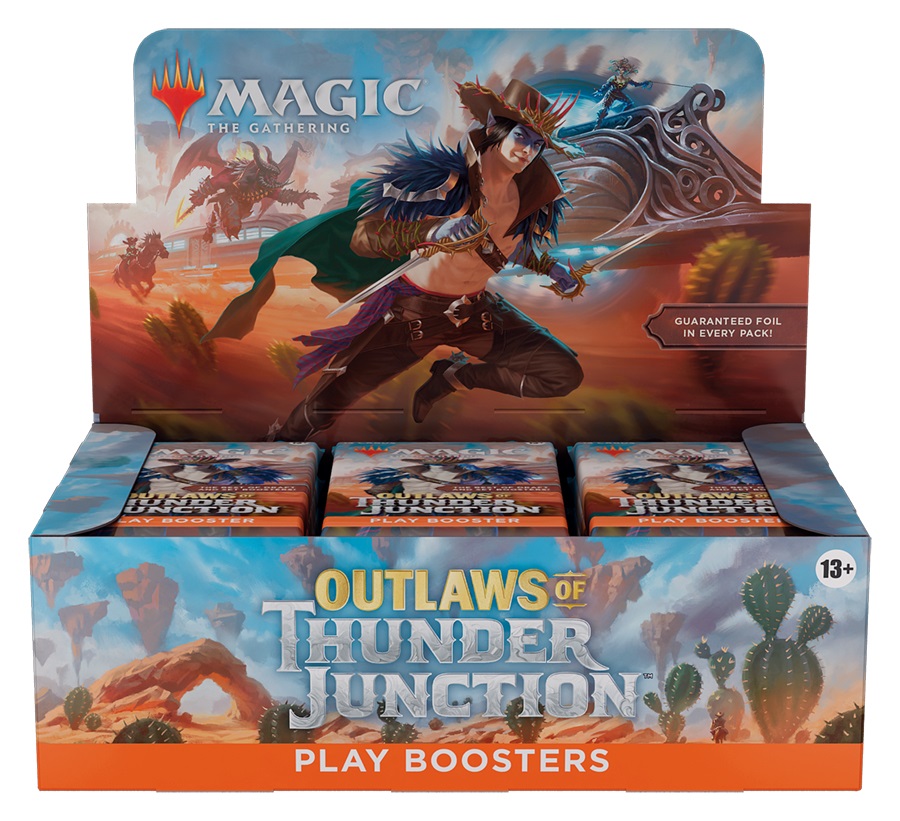 Wizards of The Coast Magic: The Gathering Outlaws of Thunder Junction - Play Booster Display da 36 Buste (Inglese)