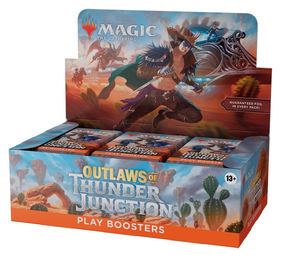 Wizards of The Coast Magic: The Gathering Outlaws of Thunder Junction - Play Booster Display da 36 Buste (Inglese)