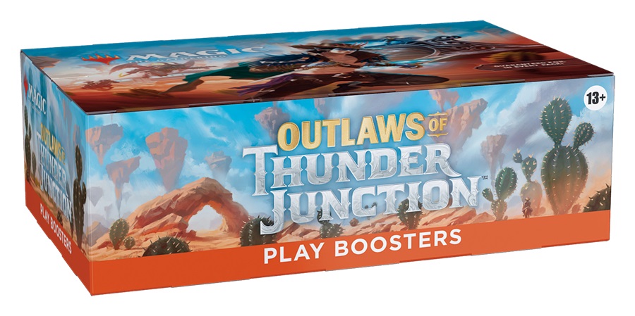 Wizards of The Coast Magic: The Gathering Outlaws of Thunder Junction - Play Booster Display da 36 Buste (Inglese)
