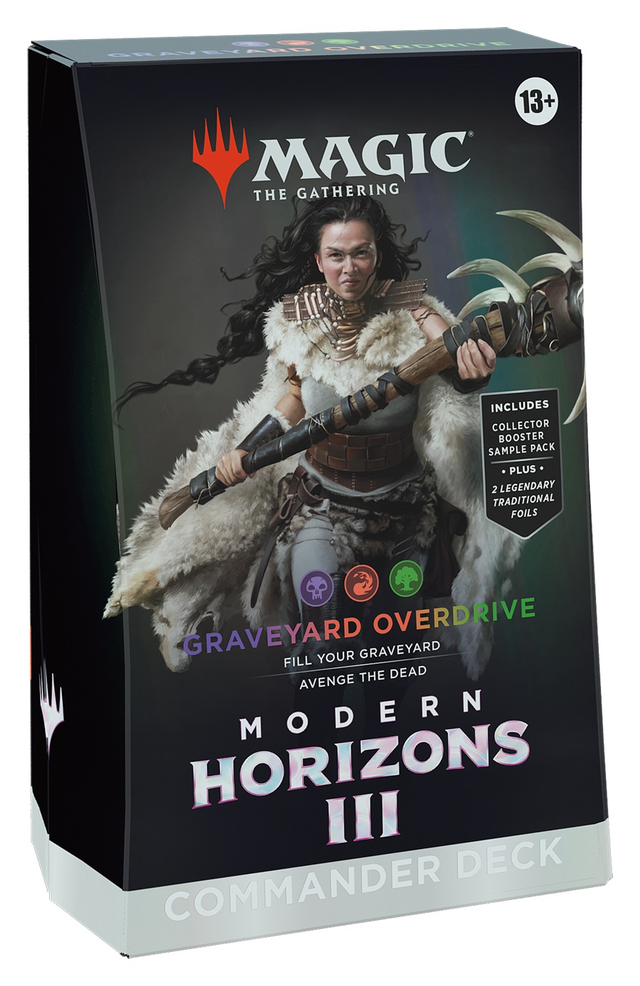 Magic: The Gathering Modern Horizons 3 - Espansione Commander Deck Bundle con 4 Mazzi (Graveyard Overdrive, Tricky Terrain, Creative Energy, Eldrazi Incursion) in Inglese