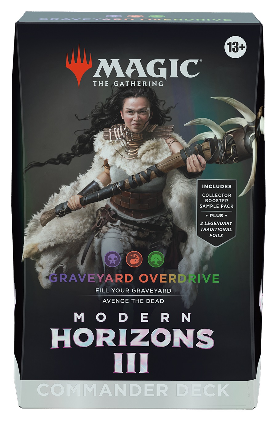 Magic: The Gathering Modern Horizons 3 - Espansione Commander Deck Bundle con 4 Mazzi (Graveyard Overdrive, Tricky Terrain, Creative Energy, Eldrazi Incursion) in Inglese