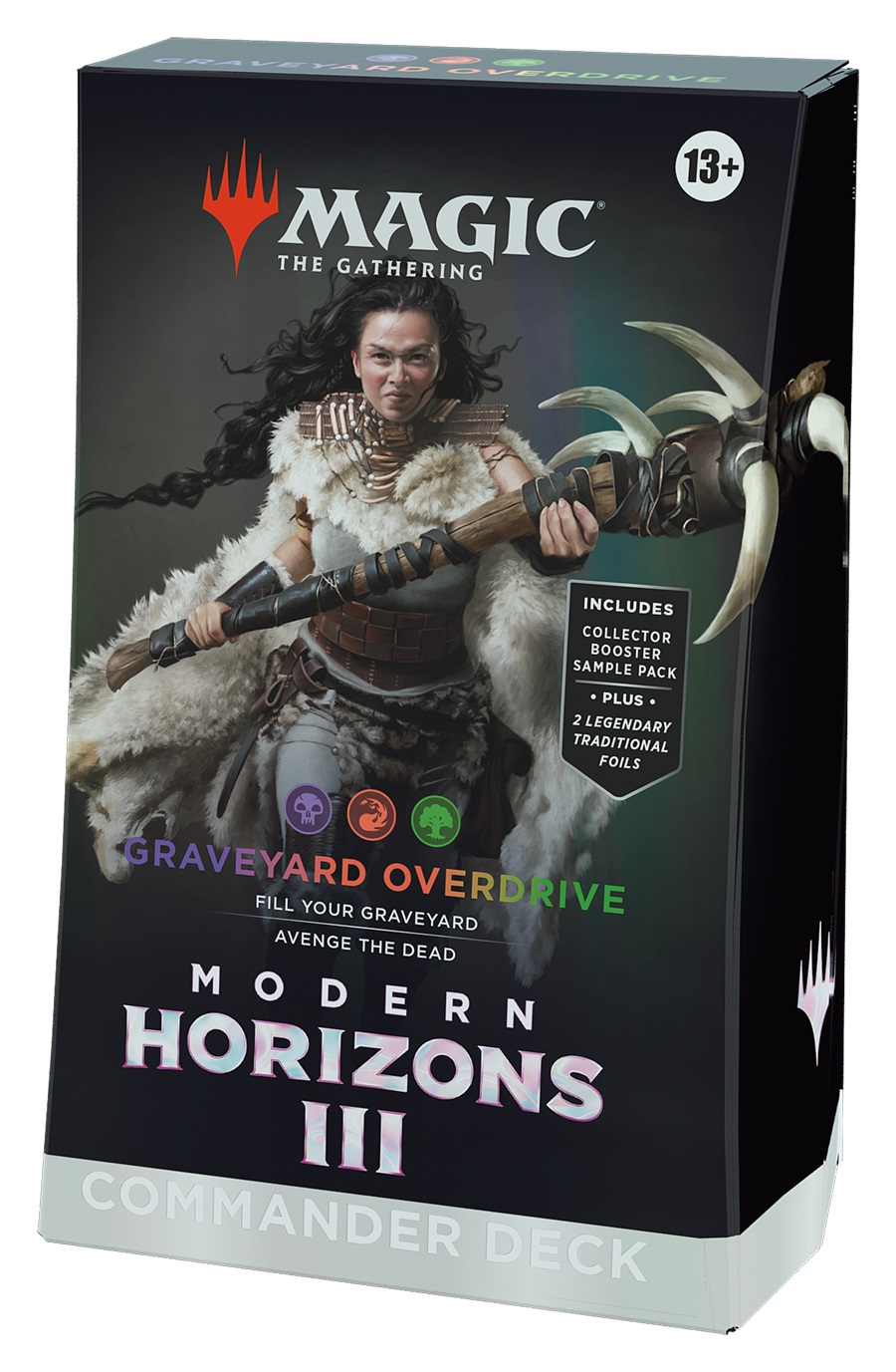 Magic: The Gathering Modern Horizons 3 - Espansione Commander Deck Bundle con 4 Mazzi (Graveyard Overdrive, Tricky Terrain, Creative Energy, Eldrazi Incursion) in Inglese