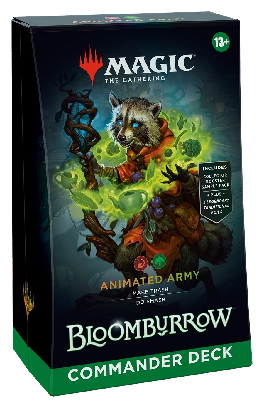 Wizards of The Coast Magic: The Gathering Bloomburrow Commander Deck Bundle - 4 Mazzi Tematici di Avventura