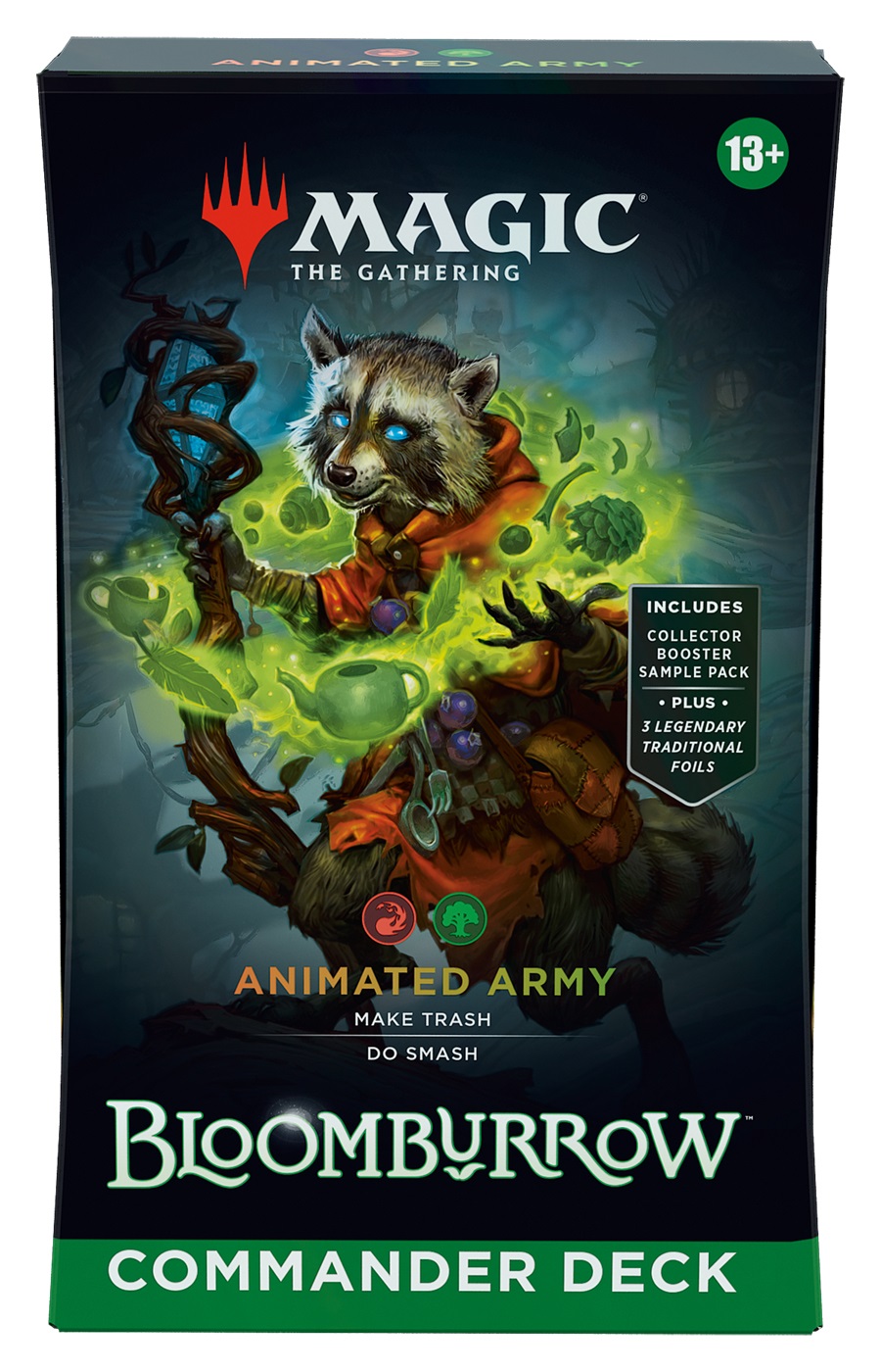 Wizards of The Coast Magic: The Gathering Bloomburrow Commander Deck Bundle - 4 Mazzi Tematici di Avventura