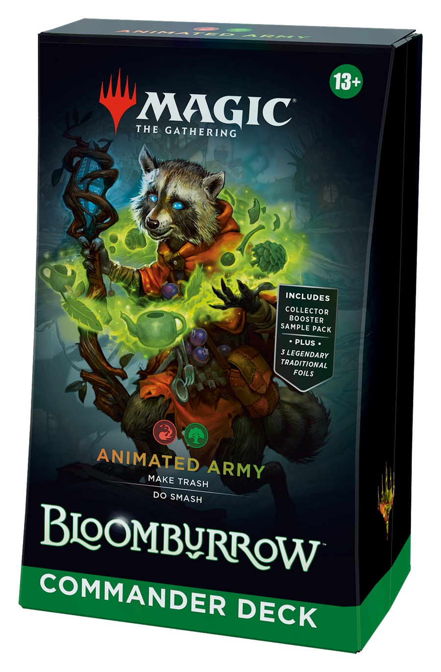 Wizards of The Coast Magic: The Gathering Bloomburrow Commander Deck Bundle - 4 Mazzi Tematici di Avventura