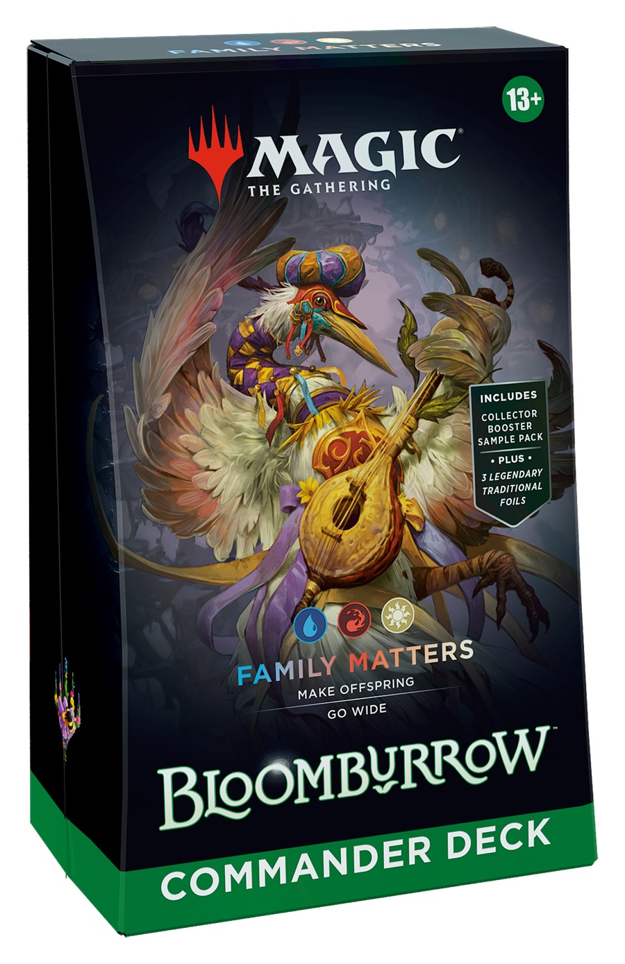 Wizards of The Coast Magic: The Gathering Bloomburrow Commander Deck Bundle - 4 Mazzi Tematici di Avventura