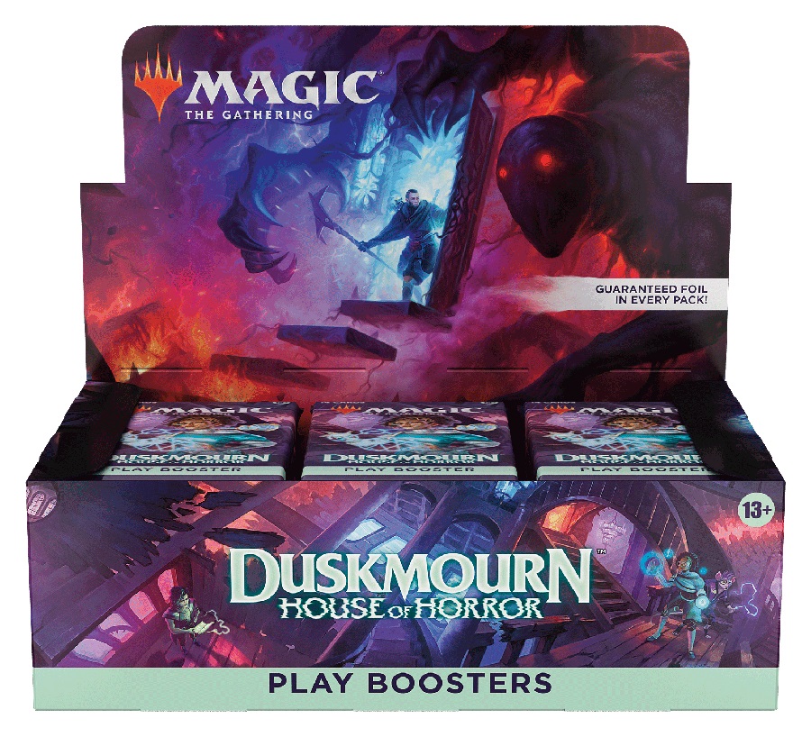 Wizards of The Coast Magic: The Gathering Duskmourn: House of Horror Play Booster Box - 36 Bustine in Inglese