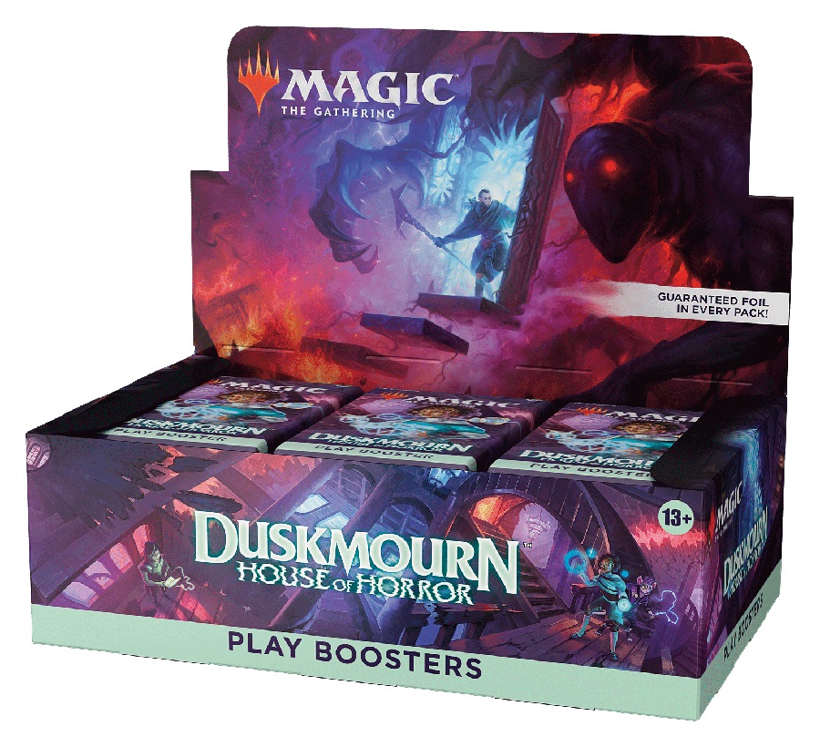 Wizards of The Coast Magic: The Gathering Duskmourn: House of Horror Play Booster Box - 36 Bustine in Inglese