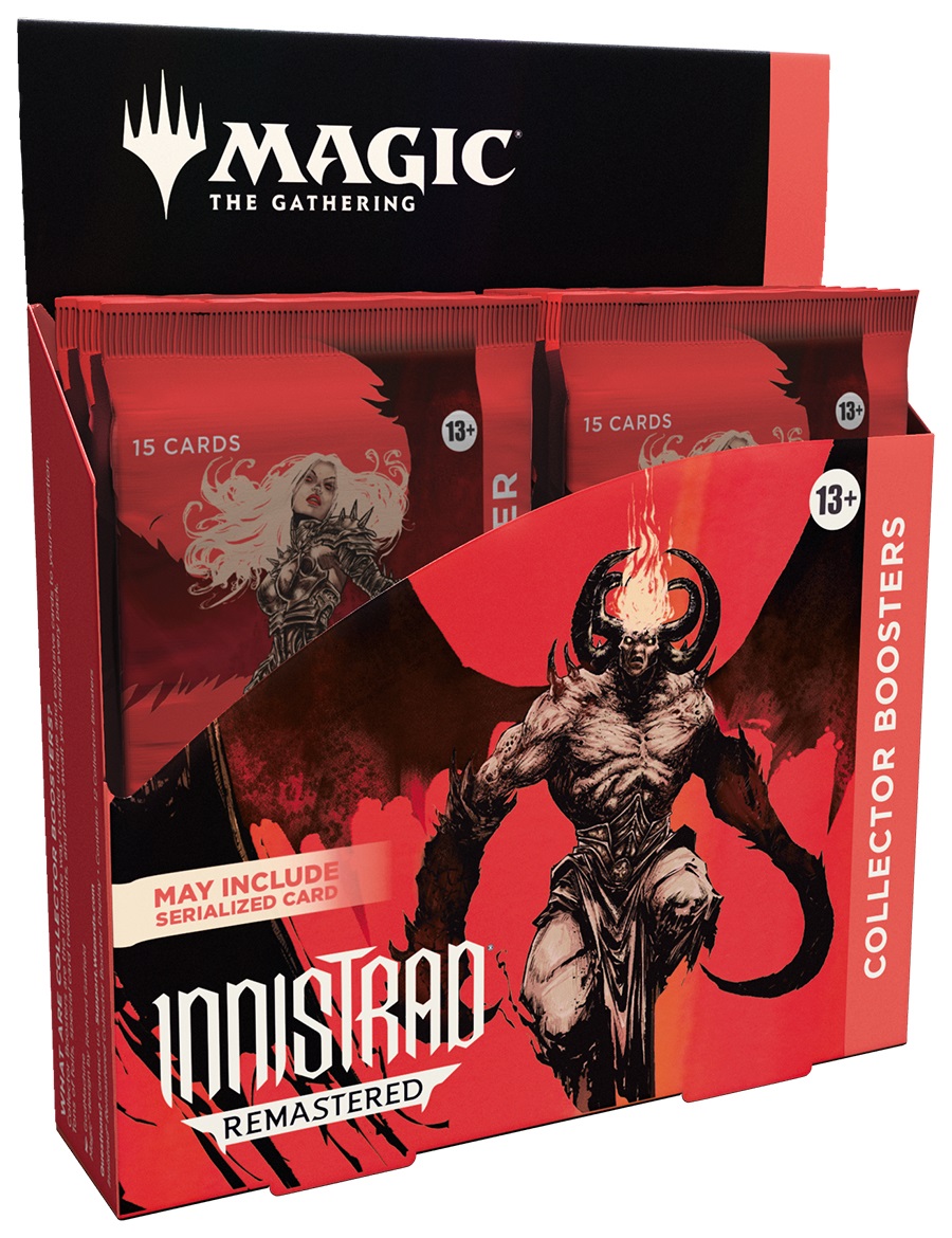Magic: The Gathering Innistrad Remastered Collector Booster Box - 12 Bustine in Inglese (180 carte MTG)