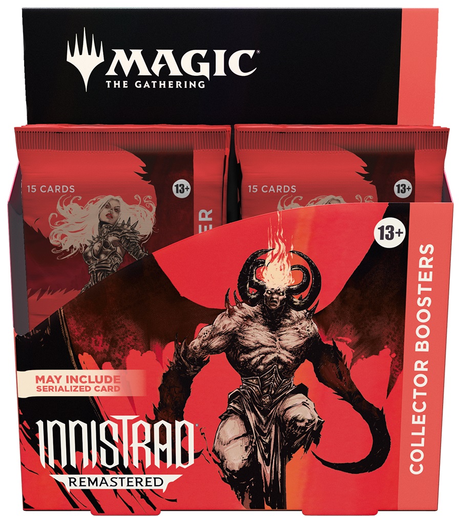 Magic: The Gathering Innistrad Remastered Collector Booster Box - 12 Bustine in Inglese (180 carte MTG)