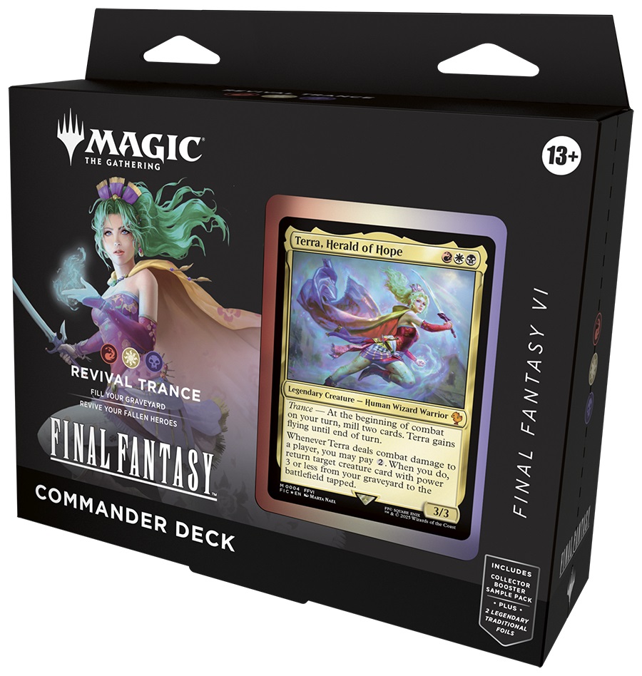 Magic: The Gathering Final Fantasy Commander Deck - Bundle di 4 mazzi in Inglese