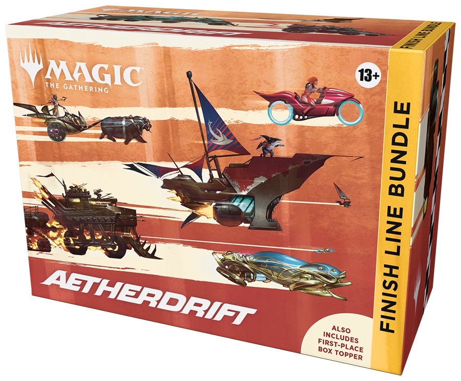 Magic The Gathering Bundle di Aetherdrift - Versione Inglese, Multicolore con Buste e Carte Speciali