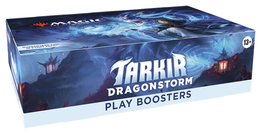 Magic: The Gathering Tarkir: Dragonstorm Play Booster Display - 30 Buste (Inglese) - Prodotto Sigillato per Giocatori e Collezionisti