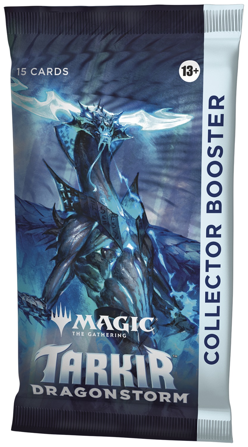 Magic: the Gathering Tarkir: Dragonstorm Collector Booster Display - 12 Bustine in Inglese per Giocatori e Collezionisti