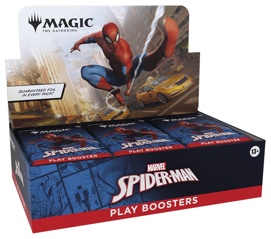 Wizards of The Coast Magic: the Gathering Play Booster Display Marvel's Spider-Man - 30 Buste in Inglese