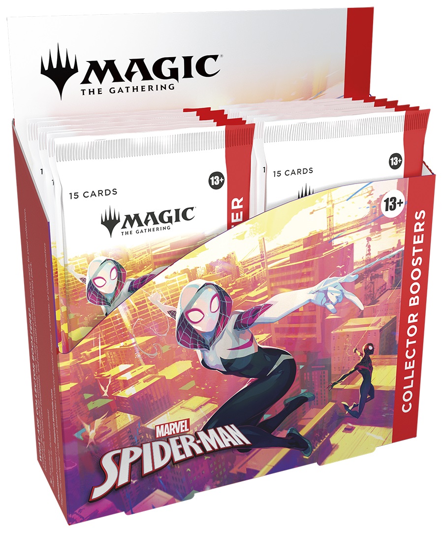 Wizards of the Coast Magic: The Gathering Marvel's Spider-Man Collector Booster Box - 12 Buste in Inglese