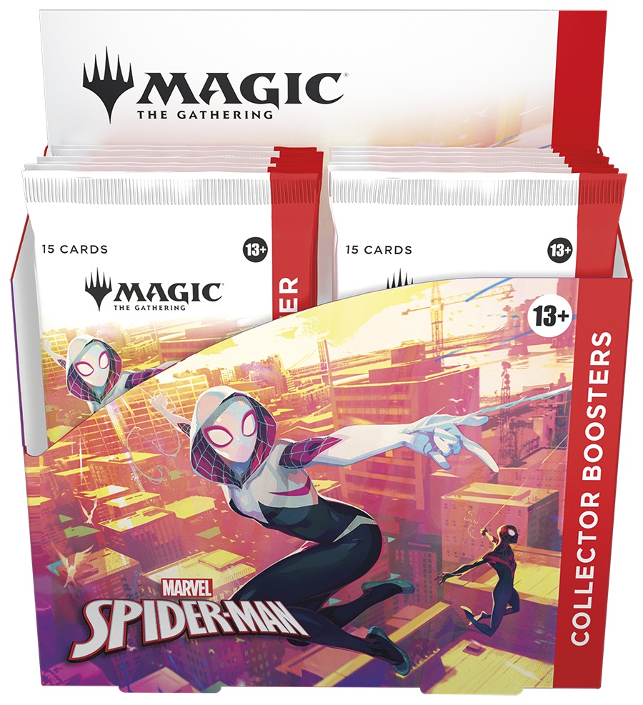 Wizards of the Coast Magic: The Gathering Marvel's Spider-Man Collector Booster Box - 12 Buste in Inglese