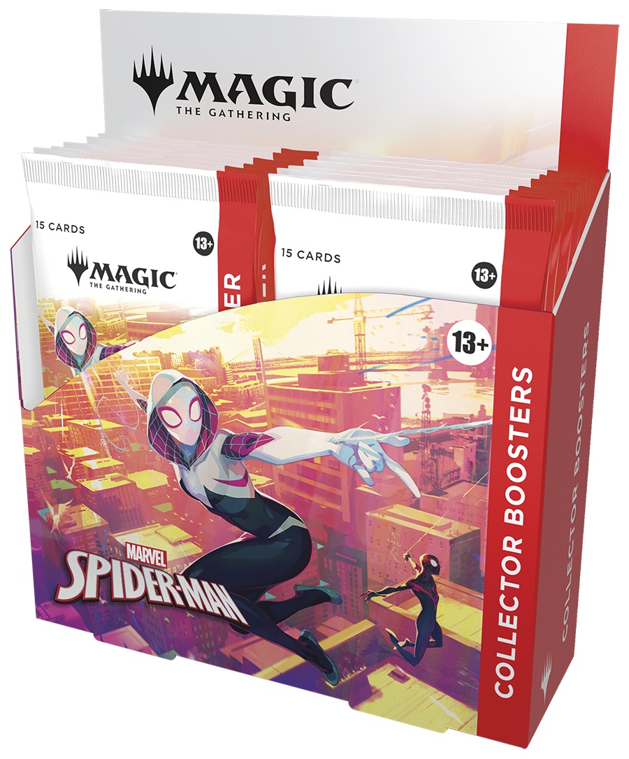 Wizards of the Coast Magic: The Gathering Marvel's Spider-Man Collector Booster Box - 12 Buste in Inglese