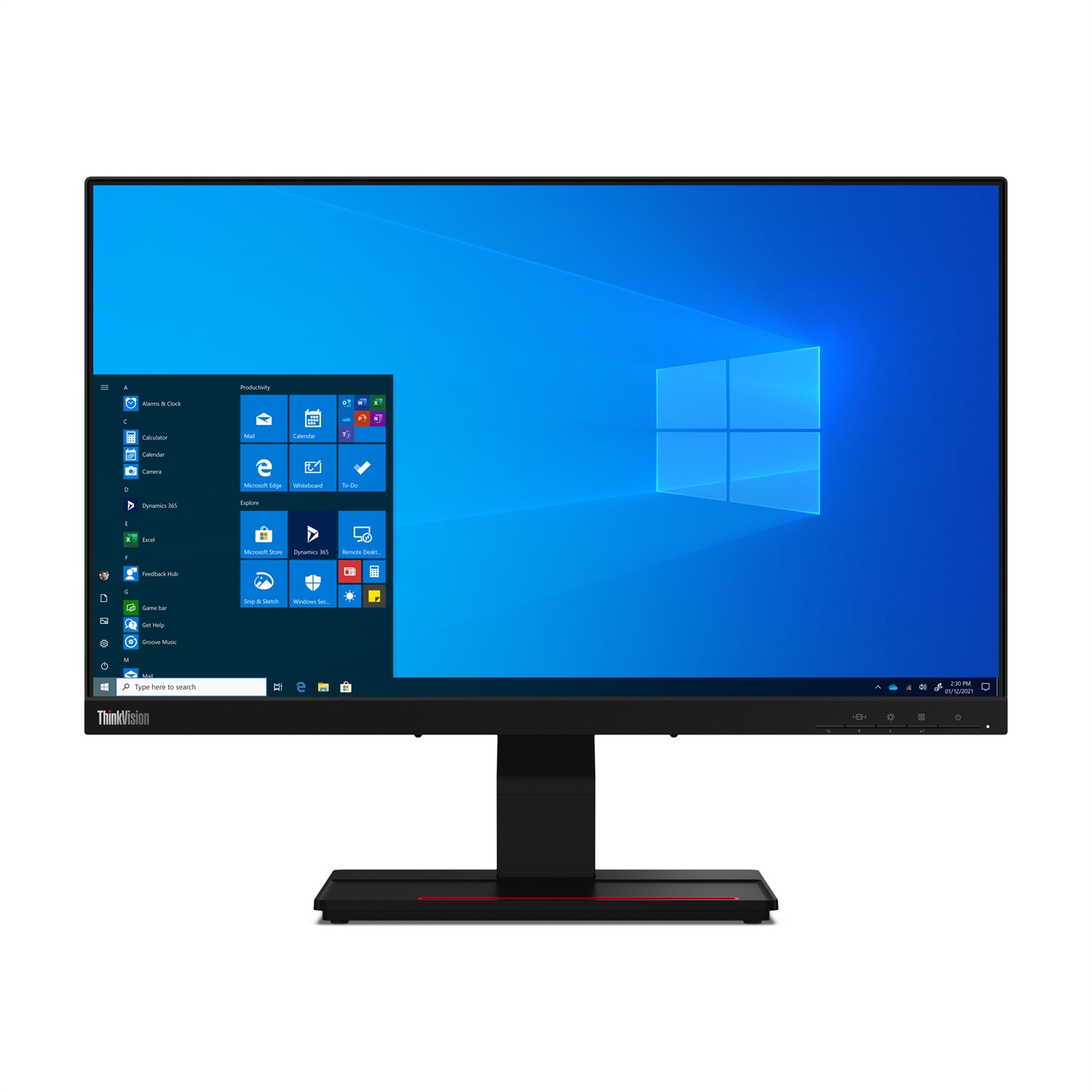 Lenovo ThinkVision T24t-20 Monitor LED 23.8