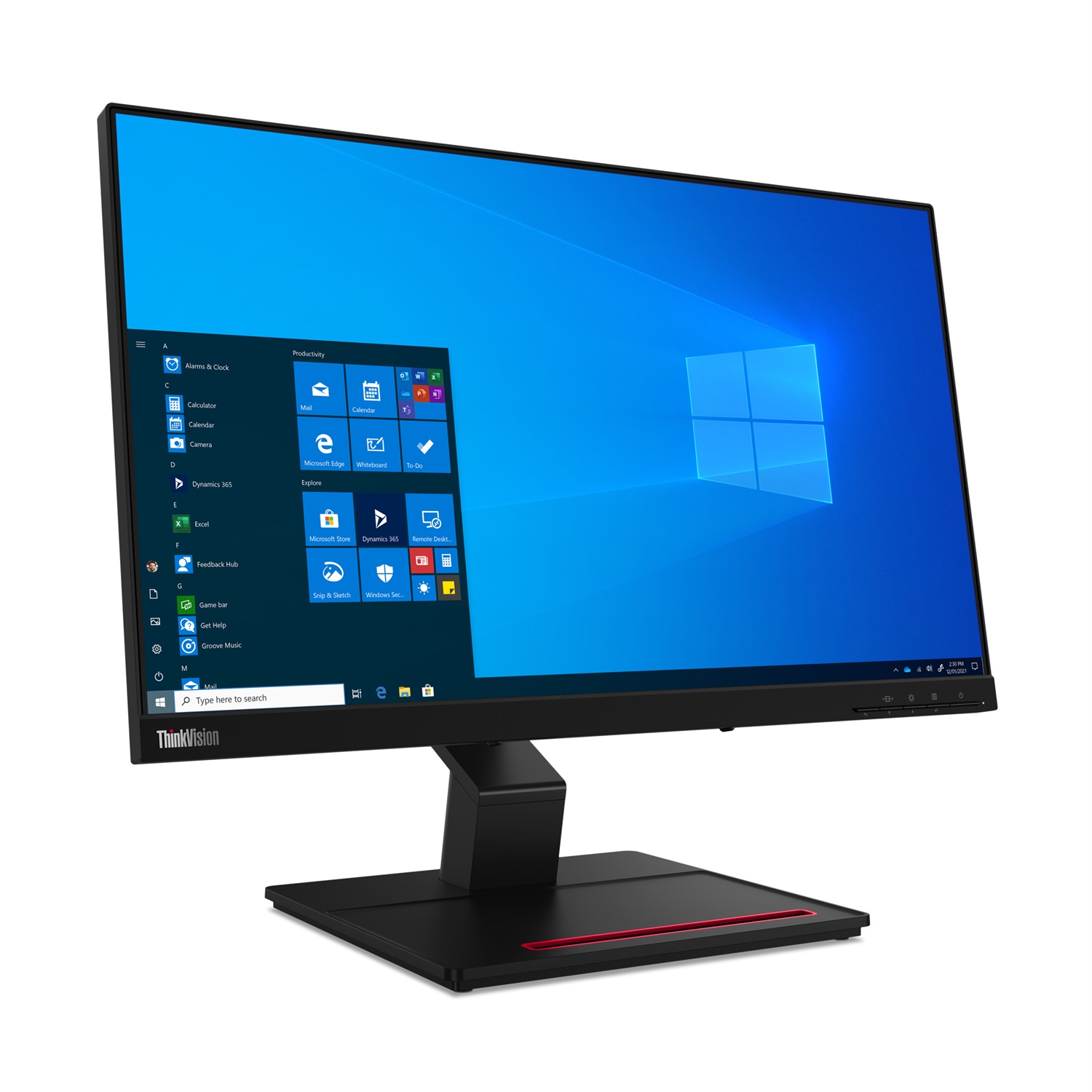 Lenovo ThinkVision T24t-20 Monitor LED 23.8