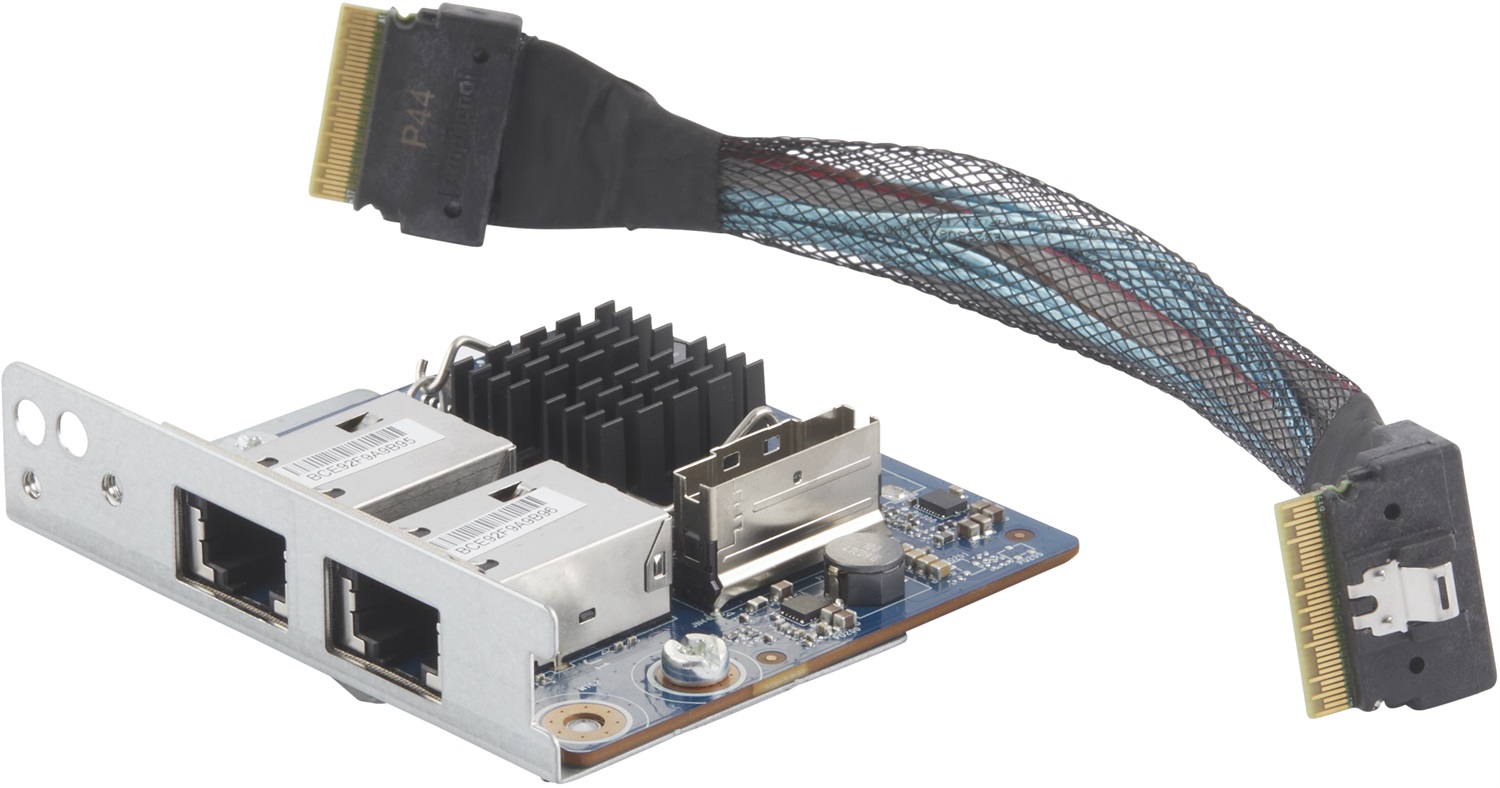 HP Dual Port 10GBase-T NIC G2 - Scheda di rete con 2 porte ad alta velocità