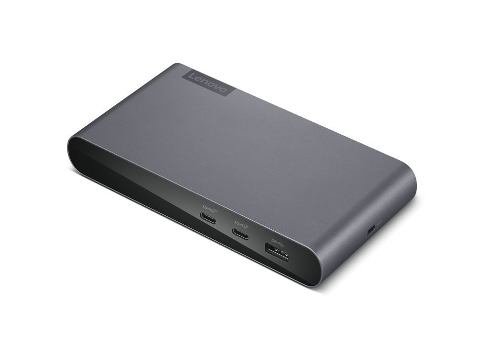 Lenovo USB-C Universal Business Dock Cablato con 2 x USB 3.2 Gen 2 (3.1 Gen 2) - Grigio