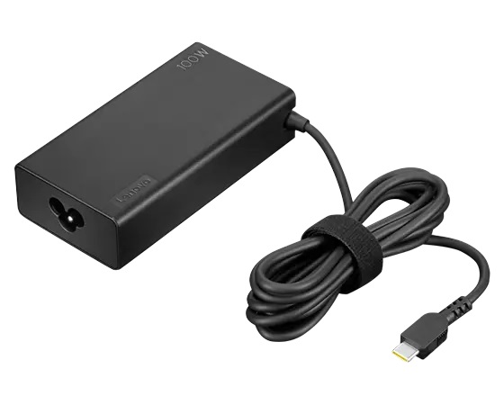 Lenovo Adattatore CA USB Type-C 100W - Ricarica rapida per ThinkPad e notebook, Nero