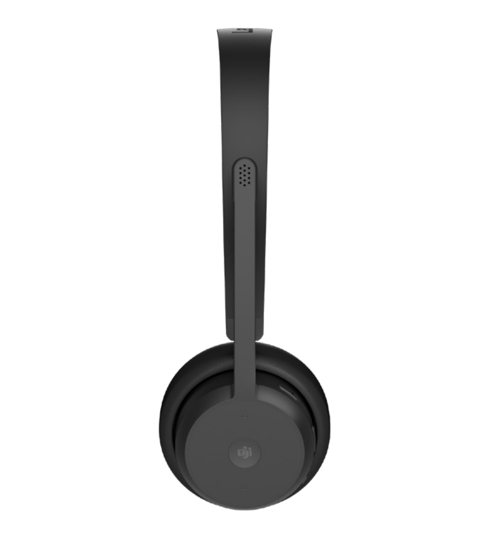 Lenovo Wireless VoIP Headset Auricolare a Padiglione Bluetooth per Ufficio Nero - 20-20000 Hz, 140 g, Certificato Microsoft Teams