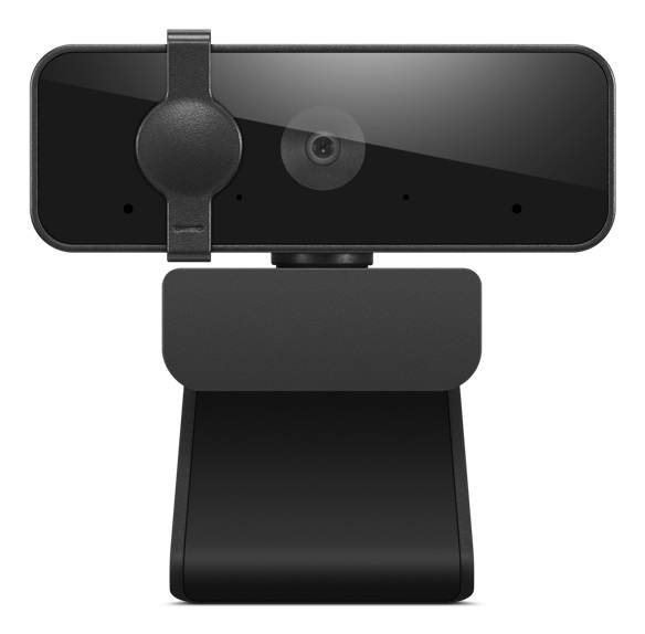 Lenovo 310 Webcam Full HD 1920x1080, USB 2.0, Nero, 30 fps, Angolo di Vista 85°