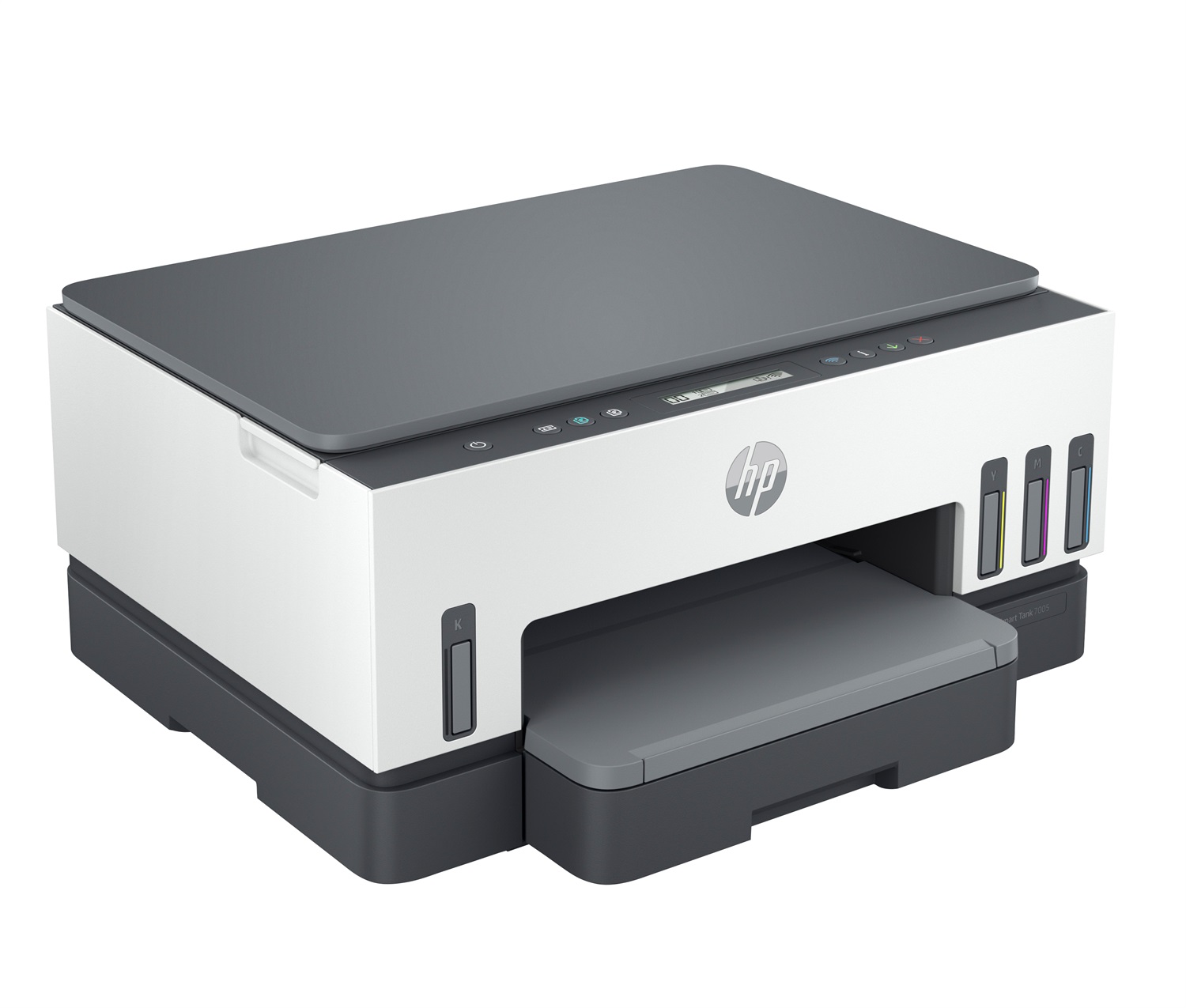 HP Smart Tank 7005 Stampante Multifunzione A4 Inkjet, Colore, 4 in 1, Wi-Fi, Stampa, Scansione, Copia, Fino a 15 ppm, Risoluzione 4800 x 1200 DPI