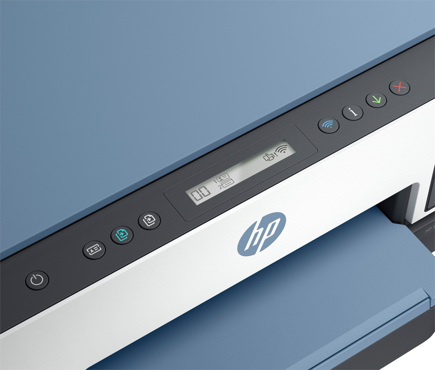 HP Smart Tank 7006 Wireless All-in-One Stampante Multifunzione a Colori A4, Stampa Fronte/Retro, Fotocopiatrice, Scanner, 4800 x 1200 DPI, USB, Wifi, BT