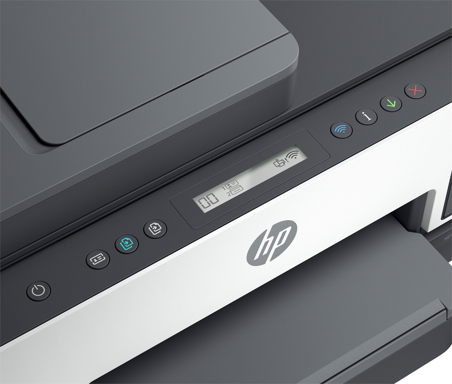 HP Smart Tank 7305 - Stampante Multifunzione A4, Colore, Wi-Fi, Stampa, Scansione, Copia, ADF 35 fogli, Fronte/Retro Automatico, Risoluzione 4800 x 1200 DPI