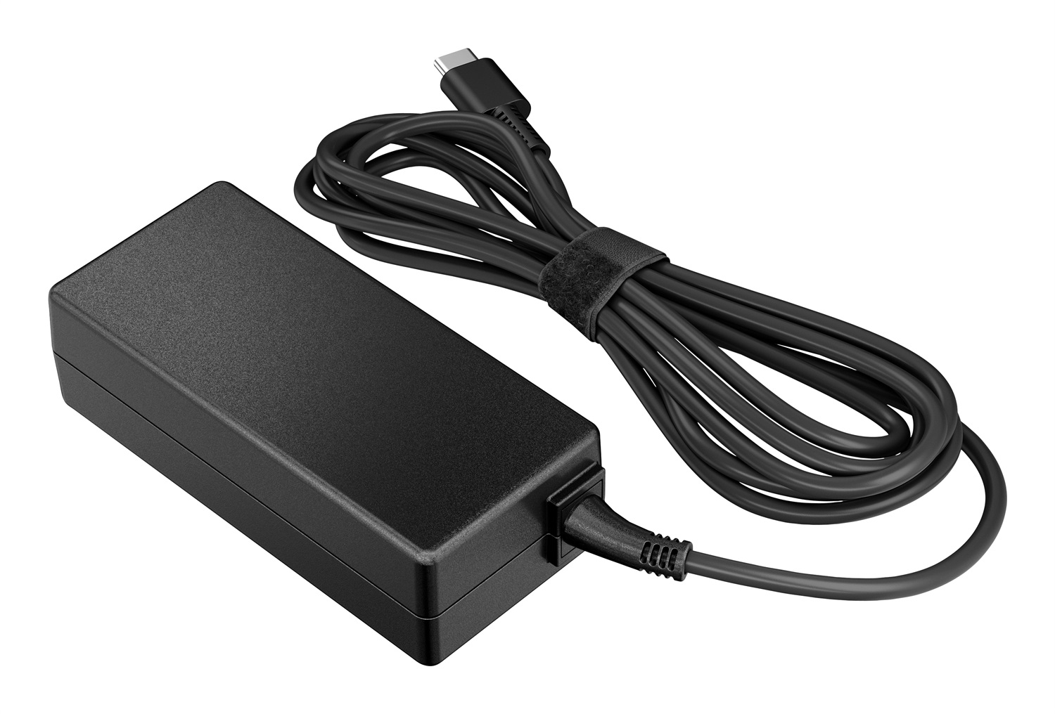 HP Adattatore CA USB-C da 45 W - Compatibile con Notebook e Tablet HP, Nero, Supporta 5V-15V