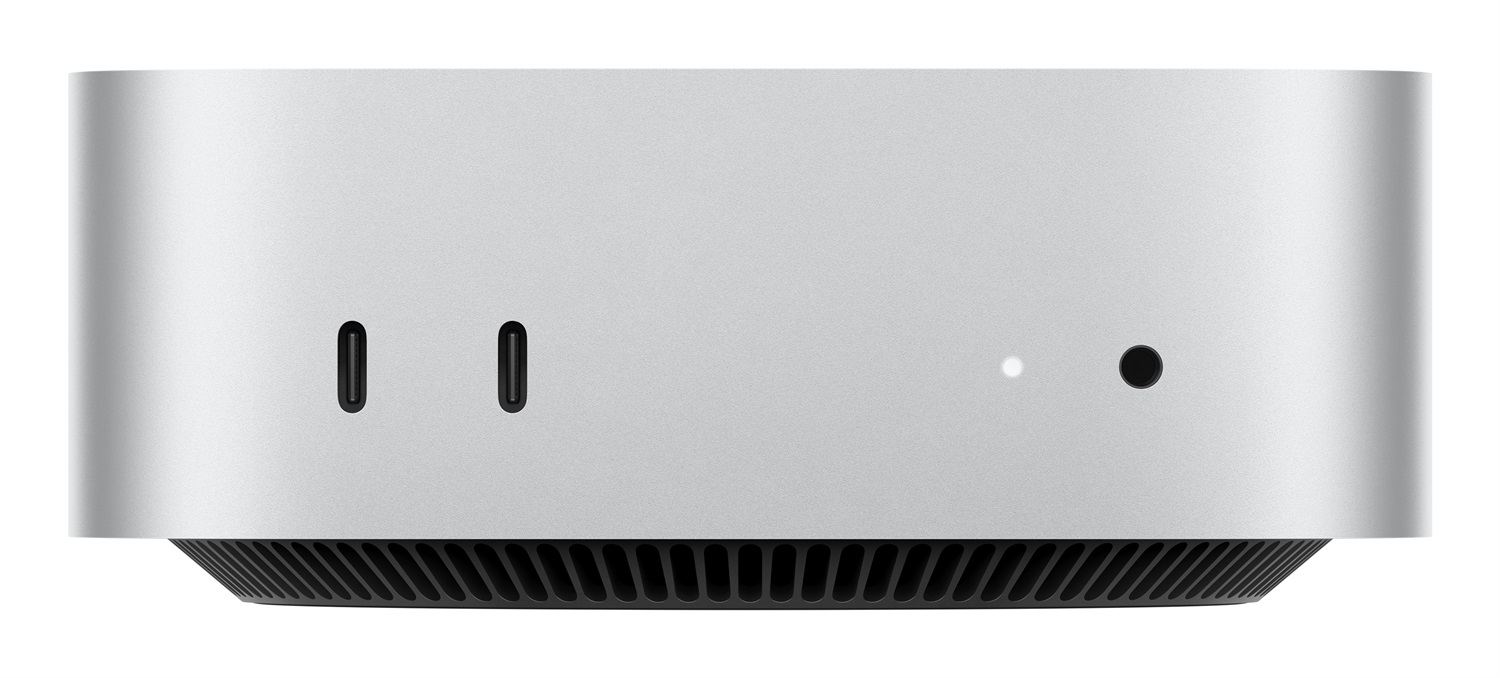 Apple Mac mini - Chip M4, 10-core CPU, 10-core GPU, 16GB di memoria unificata, 256GB SSD, Gigabit Ethernet, MU9D3T/A