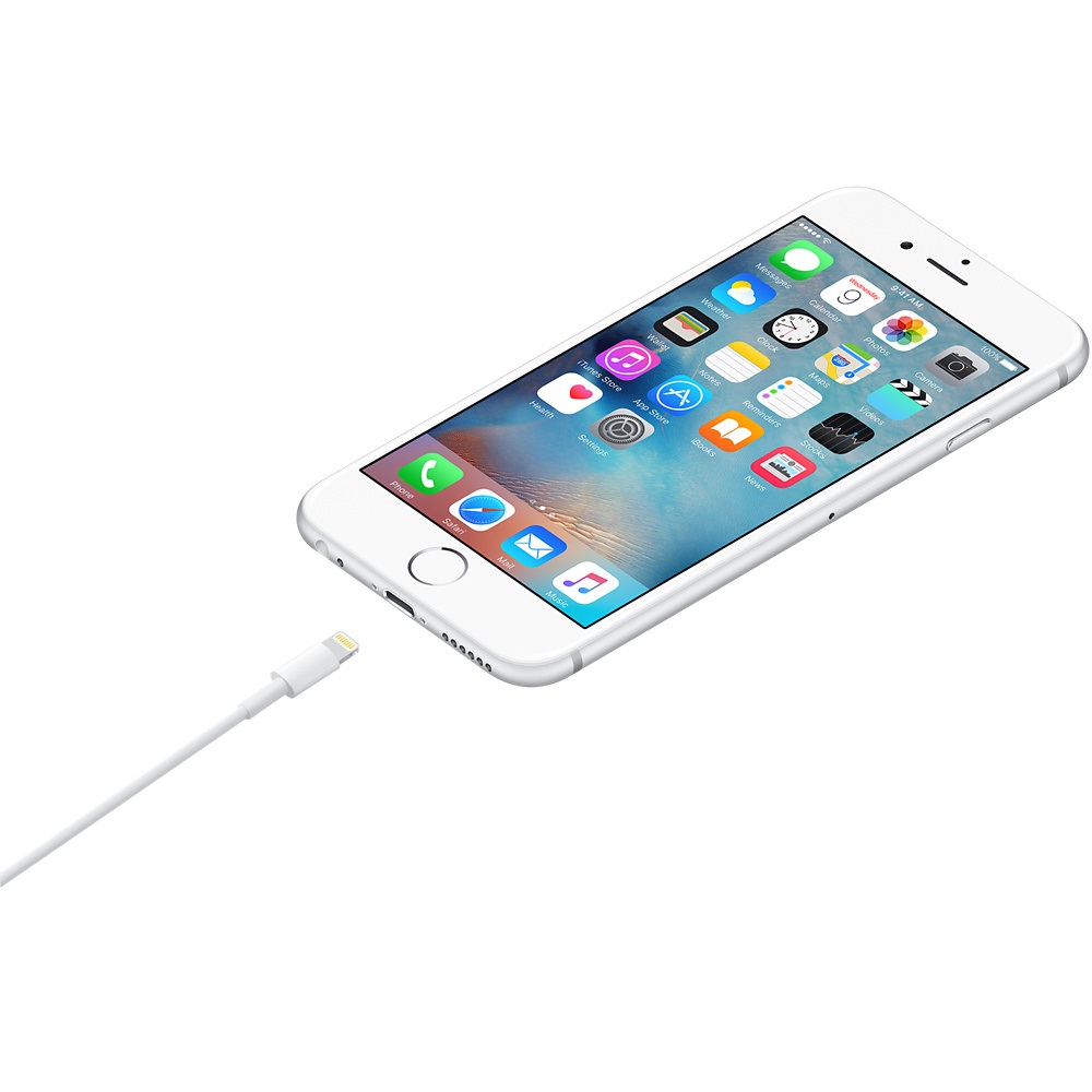 Apple Cavo da Lightning a USB-A 1m - Bianco, Maschio/Maschio, Compatibile con iPhone, iPad e iPod