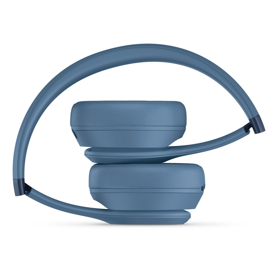 Beats by Dre Apple Beats Solo 4 - Cuffie wireless Bluetooth on-ear, autonomia fino a 50 ore, design ergonomico, audio spaziale, colore Blu ardesia