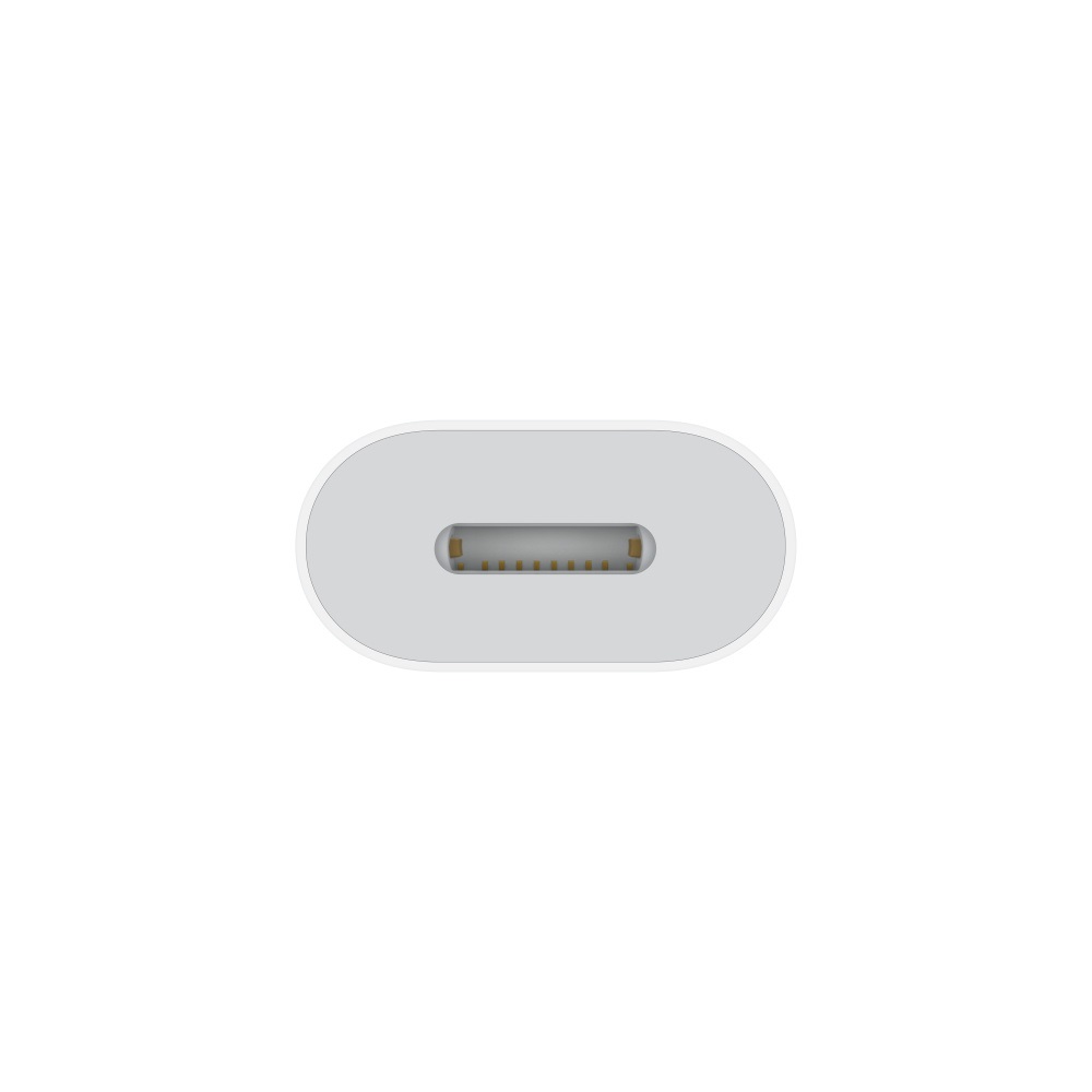 Apple Adattatore USB-C a Lightning MUQX3ZM/A - Ricarica, Trasferimento Dati e Audio, Bianco