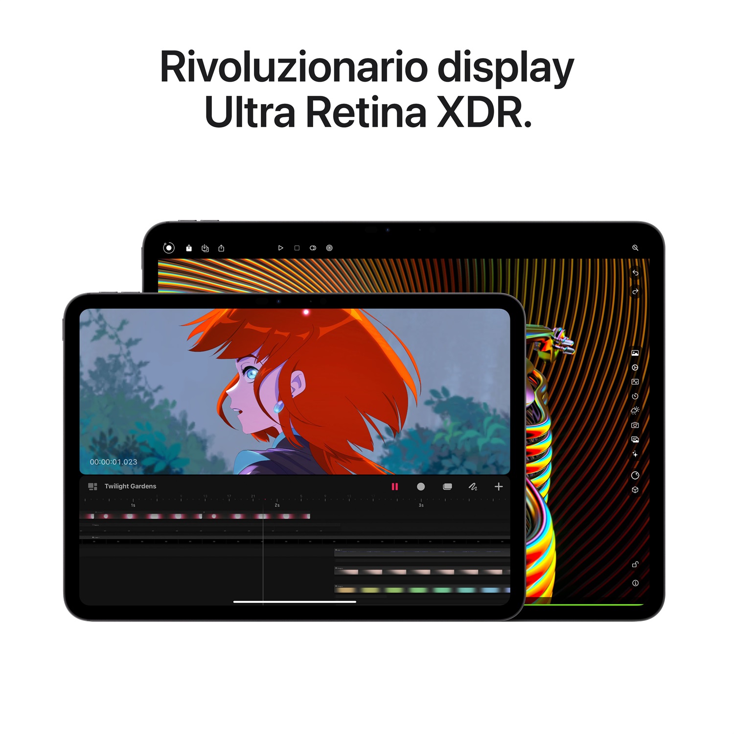Apple iPad Pro 11'' (2024) M4 Wi-Fi 512GB con Display Ultra Retina XDR - Nero Siderale