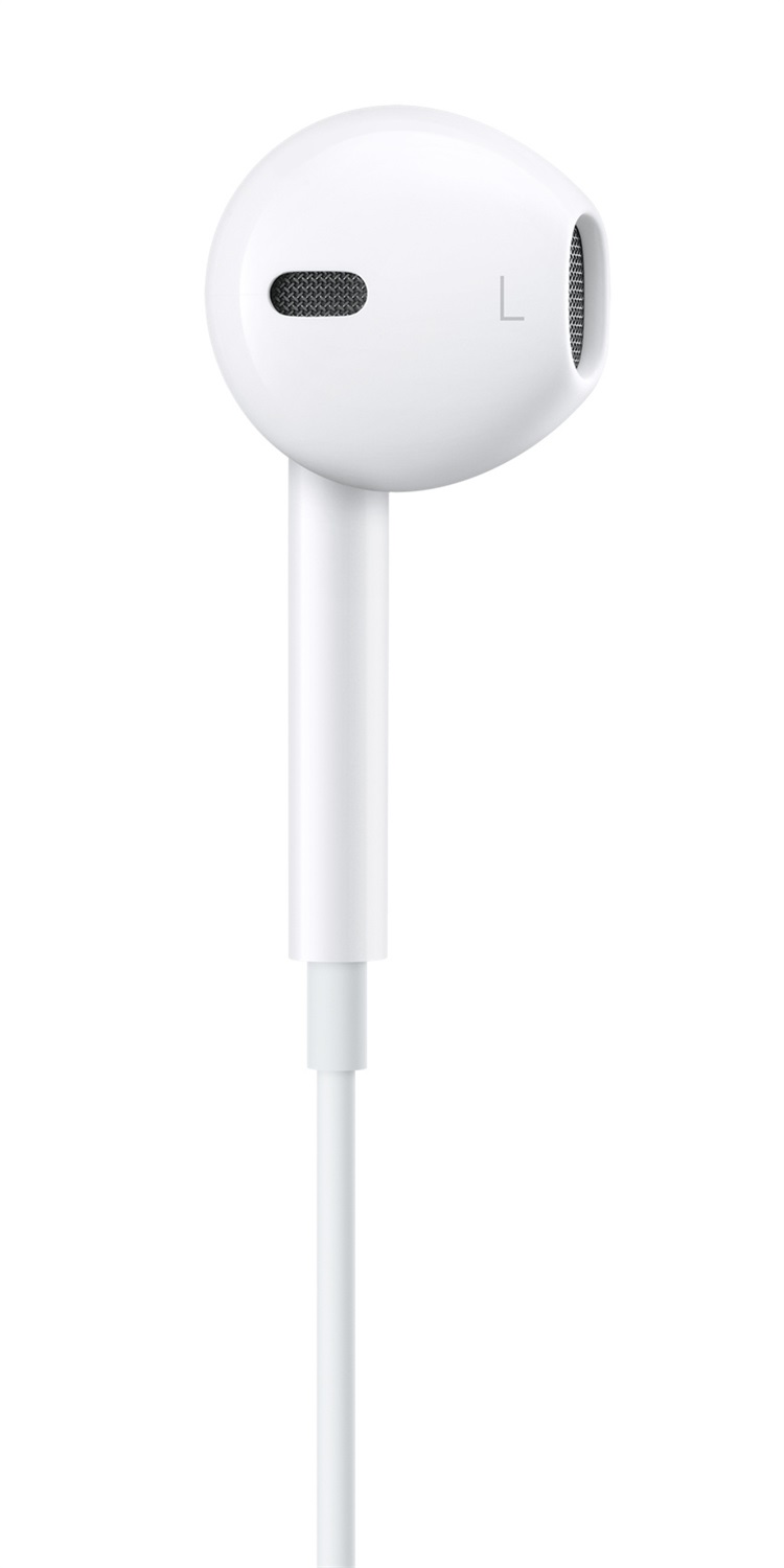 Apple EarPods Auricolari Cablati In-ear con Microfono, Utilizzo Musica/Giornaliera, Colore Bianco, Connettore Jack 3.5 mm