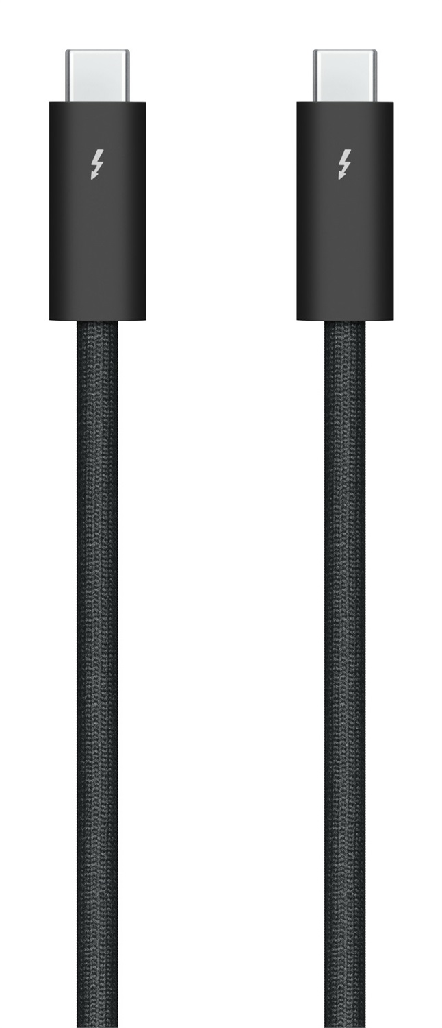Apple Cavo Thunderbolt 4 Pro 1,8 m - Fino a 40 Gbps, Uscita Video DisplayPort, Compatibile con Thunderbolt 3, Fino a 100 W