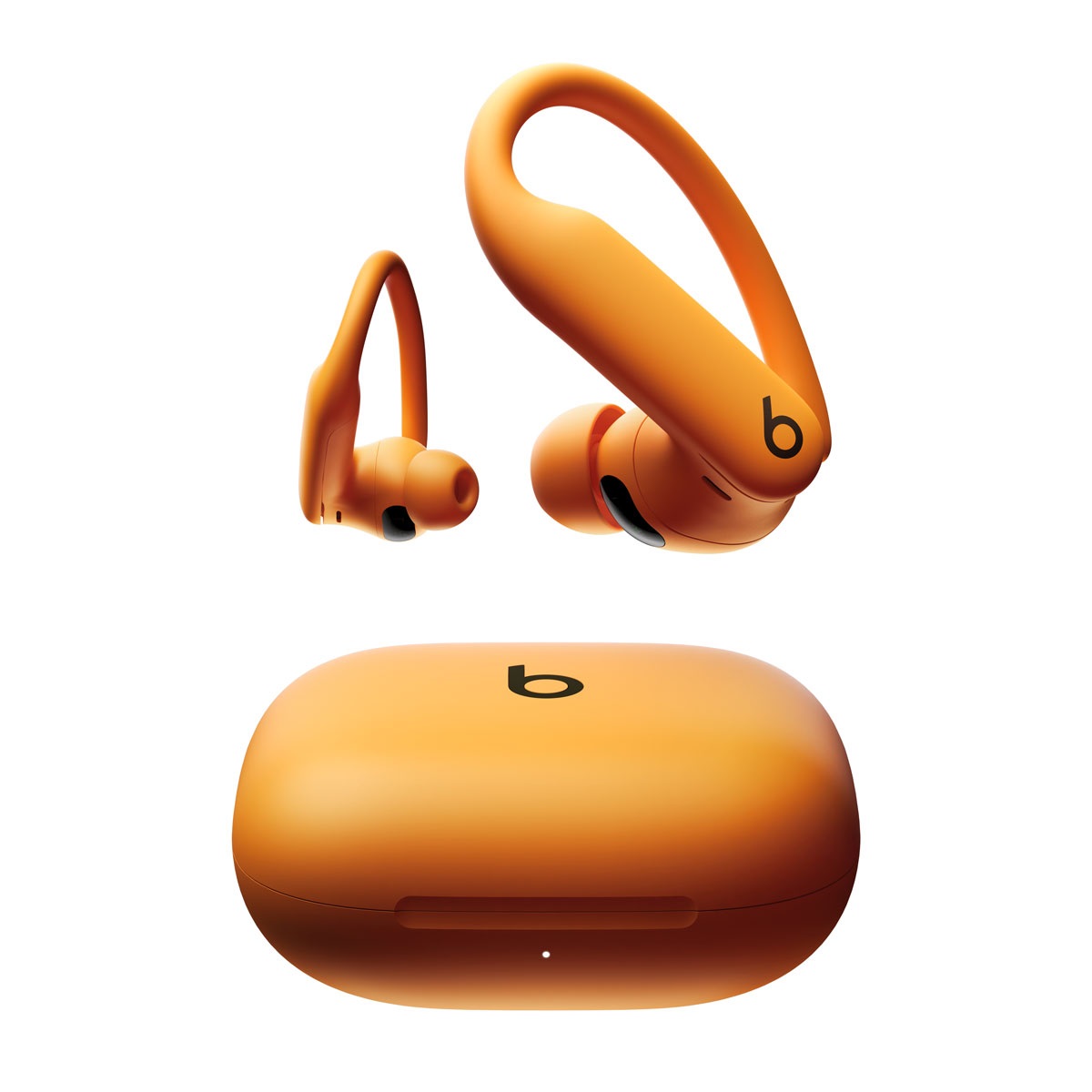 Beats by Dr. Dre Powerbeats Pro 2 Auricolari Wireless In-ear con Clip - Cancellazione del Rumore, IPX4, Fino a 45H di Autonomia, Compatibili con Apple e Android - Arancione Elettrico