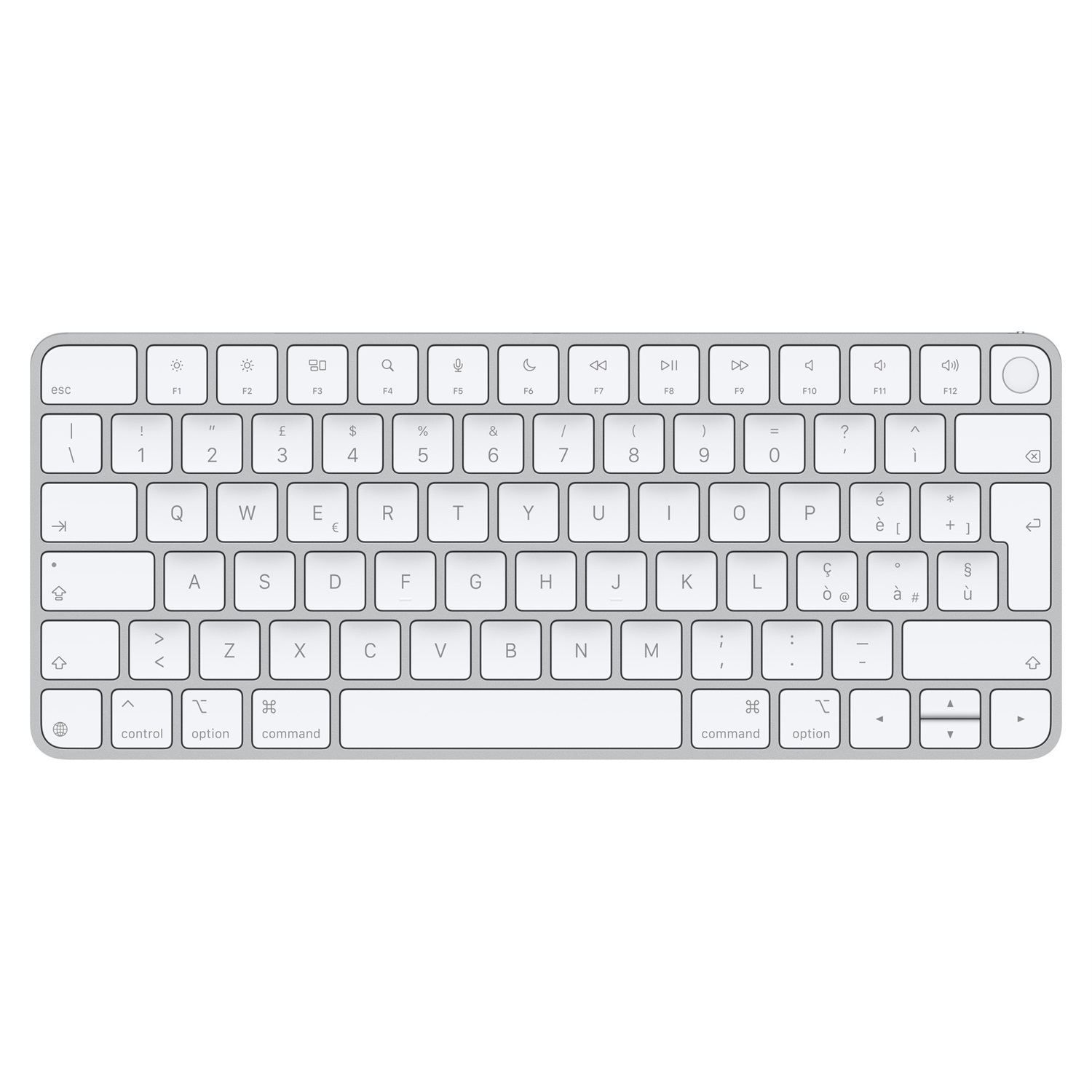 Apple Magic Keyboard con Touch ID per Mac con chip Apple Silicon - Italiano, Wireless, USB-C, QWERTY